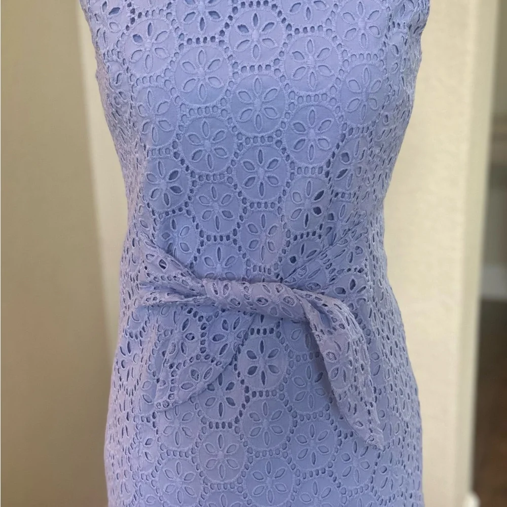- Lilly Pulitzer Womens Periwinkle Blue
Lined Clarise Shift Dress Size 2 - Picture 3 of 5